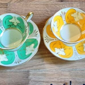 Royal Albert Bone China Teacup with Gold Accents